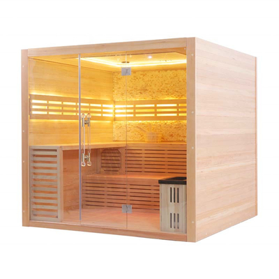 6KW Ofenheizung Dampfsaunaraum 1800L*1500W*2100H / 2000L*1700W*2100H / 2200L*2000W*2100H mm