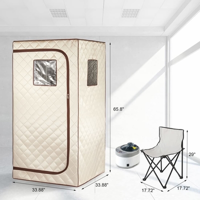 Wasserdichtes Stoff Portable Dampfsauna Personal Spa Portable Sauna Box für zu Hause