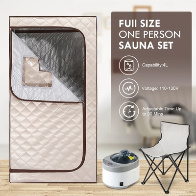 Wasserdichtes Stoff Portable Dampfsauna Personal Spa Portable Sauna Box für zu Hause