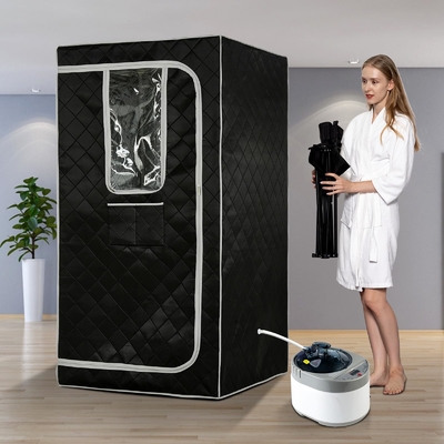 4L große Dampfkanne für eine Person Spa Vollkörper tragbares Sauna-Zelt