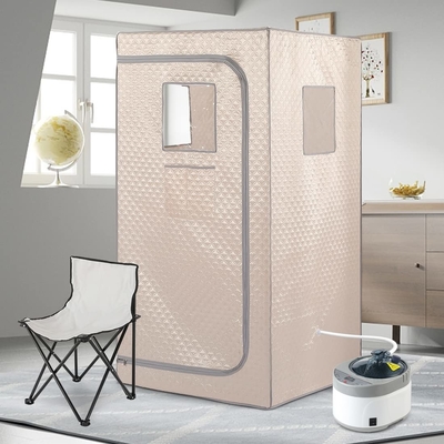 1 Person Portable Home Sauna Vollkörper Portable Stand-up Indoor Nasse Sauna