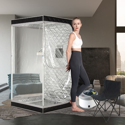Transparente Fenster Portable Dampfsauna Zeit sparen für Fitnessstudio oder Sauna Salon Effekt