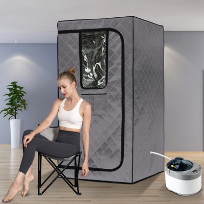 110 - 120V AC 60Hz tragbare Dampfsauna mit transparenten Fensterentwurf
