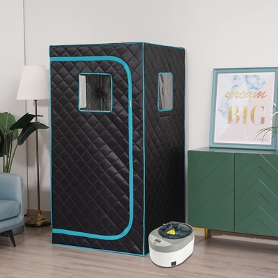 Full-Size Portable Dampfsauna Zelt 4L 1500W für die Entspannung im Heim-Spa