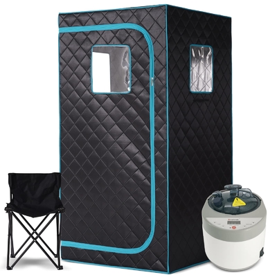 Full-Size Portable Dampfsauna Zelt 4L 1500W für die Entspannung im Heim-Spa
