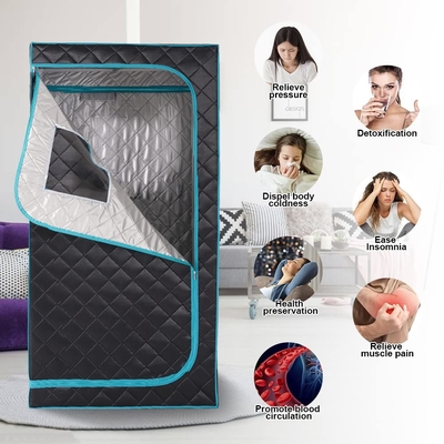 Full-Size Portable Dampfsauna Zelt 4L 1500W für die Entspannung im Heim-Spa
