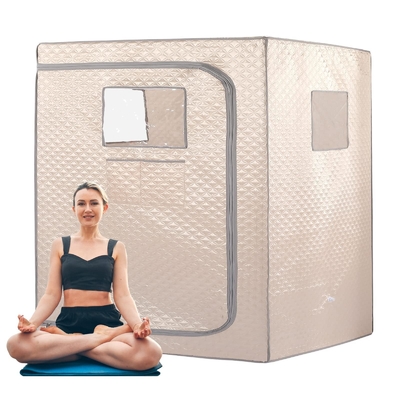Werbung Schlaf Wasserdichtes Tuch Portable Dampfsauna 0-99 Minuten Zeitkontrolle
