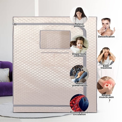 Werbung Schlaf Wasserdichtes Tuch Portable Dampfsauna 0-99 Minuten Zeitkontrolle