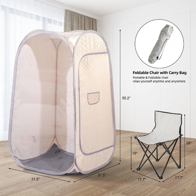 Vollgrößere tragbare Dampfsauna Heim-Spa Innenraum-tragbare Pop-Up-Sauna