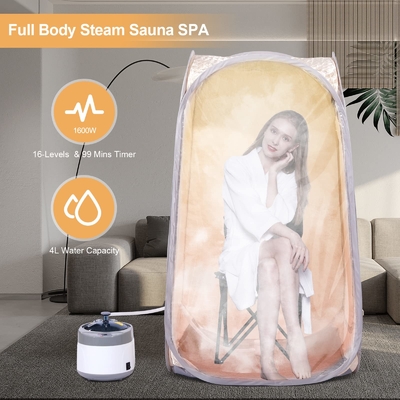 Vollgrößere tragbare Dampfsauna Heim-Spa Innenraum-tragbare Pop-Up-Sauna