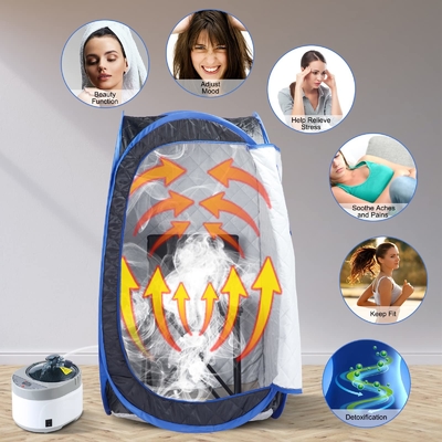 4L Vollgröße Portable Dampfsauna Wasserdichtes Tuch für ultimative Entspannung