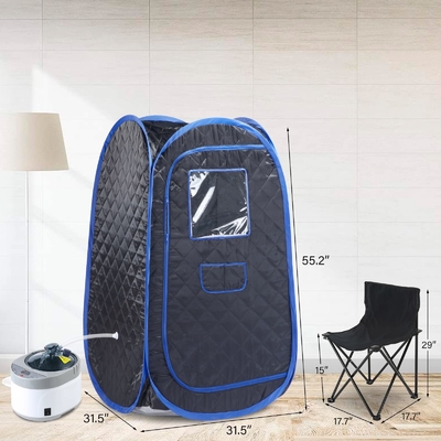 4L Vollgröße Portable Dampfsauna Wasserdichtes Tuch für ultimative Entspannung