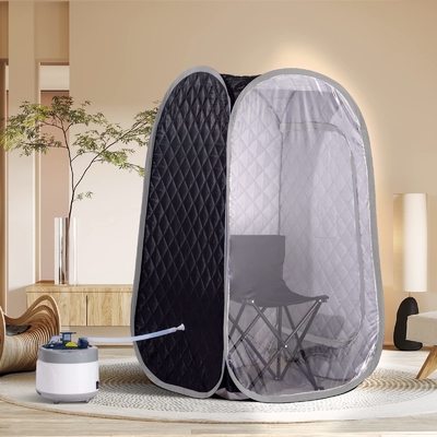 Vollkörper-Portable Dampfsauna-Zelt Vollgrößen-Haus-Spa-Portable Sauna