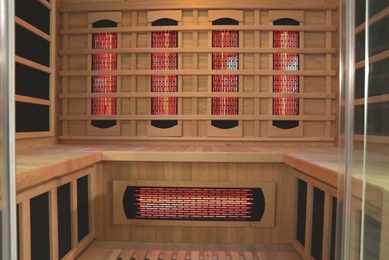4 Person Gesundheit Luxus Fern-Infrarot-Sauna-Raum Zuhause Innenraum-Infrarot-Sauna-Raum