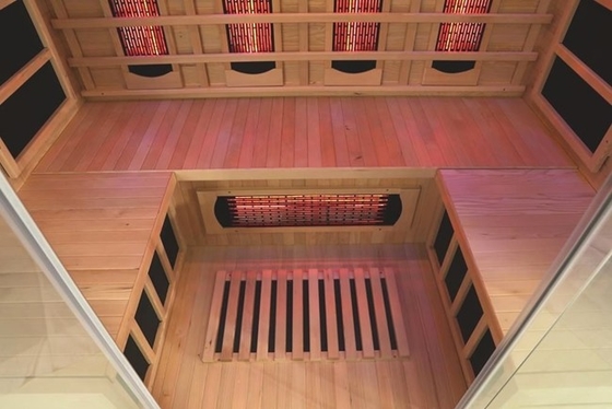 4 Person Gesundheit Luxus Fern-Infrarot-Sauna-Raum Zuhause Innenraum-Infrarot-Sauna-Raum