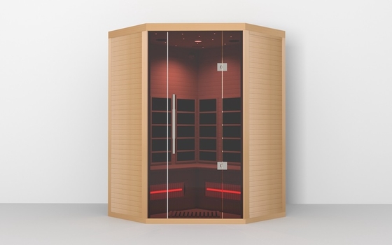 Luxuriöse, vorgefertigte Holz-Innenraum-Infrarot-Sauna 5 Personen