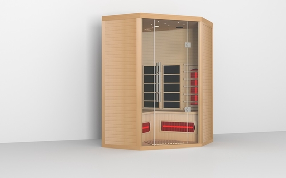 Dampfholz Innenwinkel Infrarot Saunazimmer Hemlock Rot Zeder Material