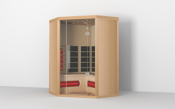 Dampfholz Innenwinkel Infrarot Saunazimmer Hemlock Rot Zeder Material