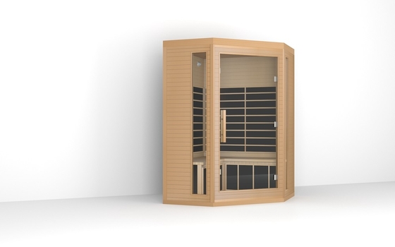 Traditionelle Luxus-Infrarot-Sauna für 3 Personen