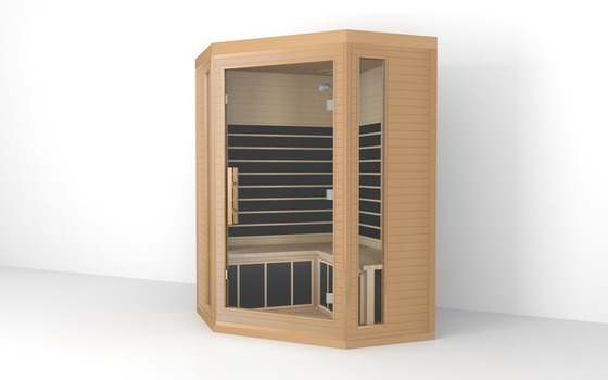 Traditionelle Luxus-Infrarot-Sauna für 3 Personen