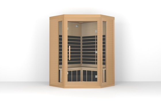 Traditionelle Luxus-Infrarot-Sauna für 3 Personen