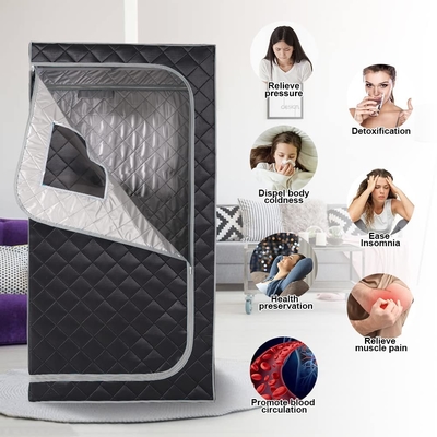 Große Faltbarkeit Vollkörper Portable Dampfsauna 4L Für Spa