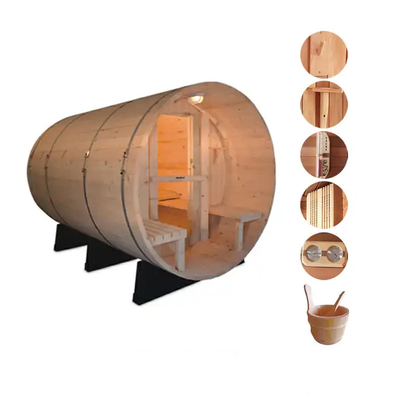 Kanadische Sauna aus rotem Zedernholz