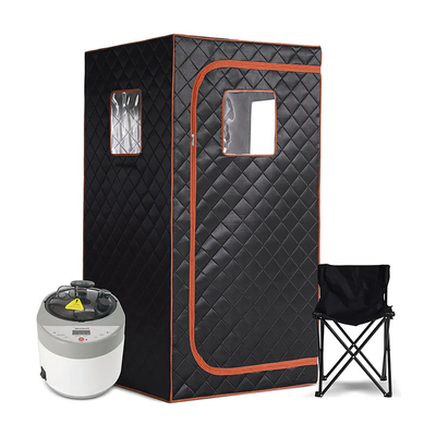 Portable Dampfsauna 1500W 4L Wasserkapazität Zeitregelung 0-99 Minuten