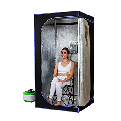 Portable Dampfsauna 1500W 4L Wasserkapazität Zeitregelung 0-99 Minuten