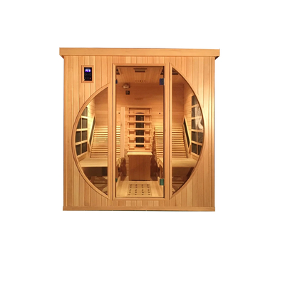 Tragbare Ferninfrarotsauna für 2-3 Personen mit digital gesteuertem Vollspektrum-Kohlenstoffheizer