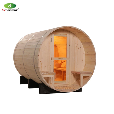 Holzgriffe Fass Saunaheizung Einfache Installation Holzfarbe Elegantes Design