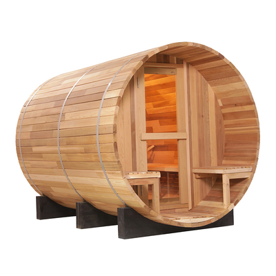 Holzgriffe Fass Saunaheizung Einfache Installation Holzfarbe Elegantes Design