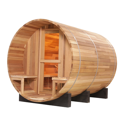 Holzgriffe Fass Saunaheizung Einfache Installation Holzfarbe Elegantes Design