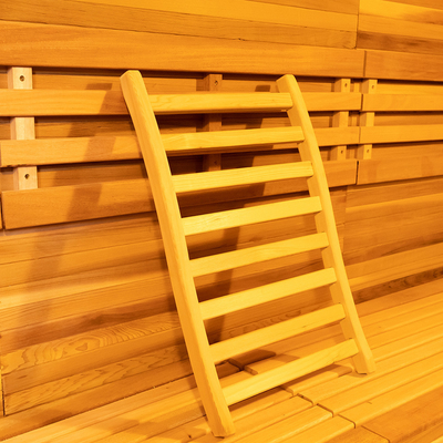 Hemlock / Red Cedar Dampfsaunazimmer mit Ozongenerator LED-Licht Moderner Design-Stil