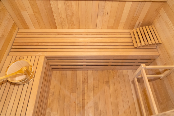 220-Volt-Sauna Dampf-Ozon-Dampf-Sauna mit Ozon-Generator Hemlock Rote Zeder 0-99 MIN Timer