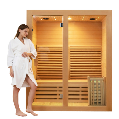 Kanadische Schierlings-Ozon-Sauna-Sauna im Freien und Dampfbad für BADEKURORT Mitte