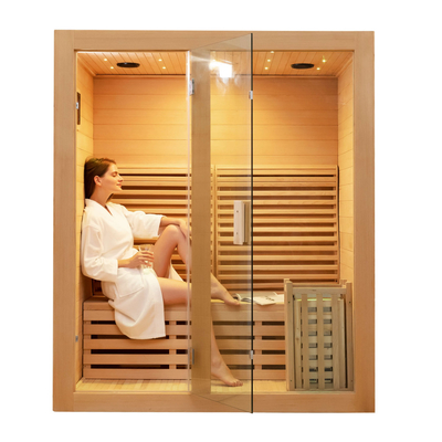 Kanadische Schierlings-Ozon-Sauna-Sauna im Freien und Dampfbad für BADEKURORT Mitte