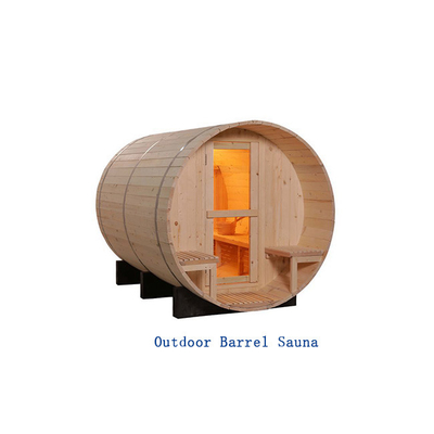 Smartmak-Haushalts-Kiefernholz-brennendes Fass-Sauna-Dampfbad im Freien