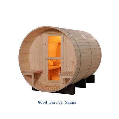 Smartmak-Haushalts-Kiefernholz-brennendes Fass-Sauna-Dampfbad im Freien