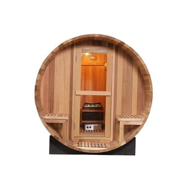 Personen-Fass-Sauna-Holz Cedar Outdoor Sauna Room des Familien-Gesundheitswesen-4