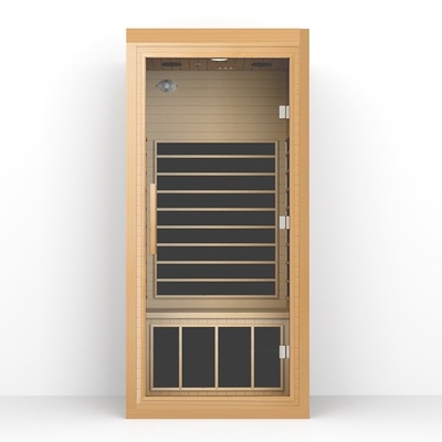 Moderner weiter Infrarot1 Personen-traditioneller Sauna-Gewichtsverlust 1350W