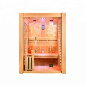 Smartmak bis 90 Person Cedar Wood Steam Sauna Room des Grad-3 für Garten