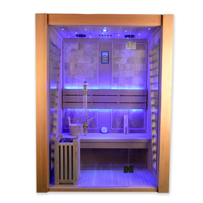 Smartmak bis 90 Person Cedar Wood Steam Sauna Room des Grad-3 für Garten