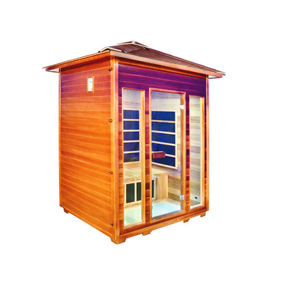 Soemweite Infrarotsauna außerhalb Personen-der Sauna des Red-cedar-4 im Freien