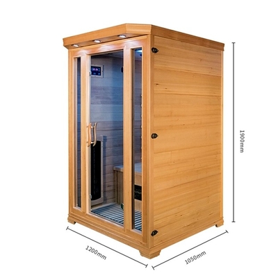 Kundenspezifische Hauptpersonen-Infrarotsauna-Raum des schierlings-2 mit Sauerstoff Ionizer