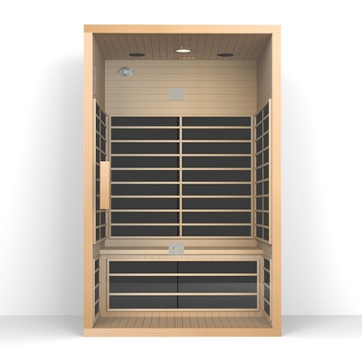 Personen-Cedar Sauna With Color Physiotherapy-Licht Druck-Helfer Detox-2