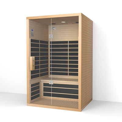 Personen-Cedar Sauna With Color Physiotherapy-Licht Druck-Helfer Detox-2