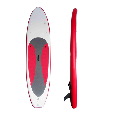 Erwachsener stehen schlürfen oben aufblasbares Radschaufel-Explosion Paddleboard-Surfbrett