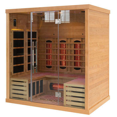 Weite Infrarot- Innen-Cedar Sauna 2 Person Smartmak