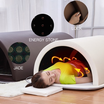 Infrarotsauna der tragbaren dünnen Hauben-1200W für Räucherungs-Bett-Schönheits-Salon